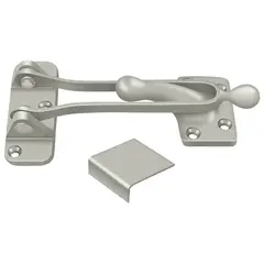 Deltana DG525U15 5" Door Guard; Satin Nickel Finish