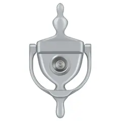 Deltana DKV630U26D Door Knocker-Viewer; Satin Chrome Finish