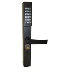 Alarm Lock DL120010B1 Trilogy Narrow Stile Digital Lever Lock Oil Rubbed Bronze Finish