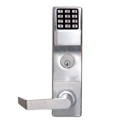 Alarm Lock DL2700CRL26D Non-Weatherized Left Hand Trilogy Electronic Digital Classroom Mortise Lever Lock Satin Chrome Finish