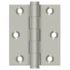 Deltana DSB3025U15 3" x 2-1/2" Screen Door Hinge; Satin Nickel Finish