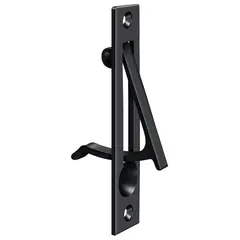 Deltana EP475U19 Edge Pull; 4"; Black Finish