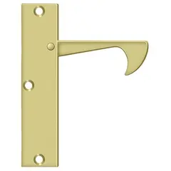 Deltana EPT425U3 Edge Pulls-Thin; 4-1/4"; Bright Brass Finish