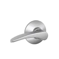 Schlage Residential F10MNH626 Manhattan Lever Passage Lock with 16080 Latch and 10027 Strike Satin Chrome Finish