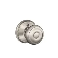 Schlage Residential F170GEO619 Georgian Knob Half Dummy Satin Nickel Finish