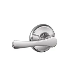 Schlage Residential F59VLA625 Avila Lever Interior Active Trim with 12326 Latch and 10269 Strikes Bright Chrome Finish