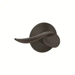 Schlage Residential F94SAC716LH Left Hand Sacramento Lever Dummy Interior Trim Aged Bronze Finish