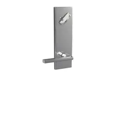 Schlage Residential FCT59LAT625CEN Schlage Custom  Custom Latitude Lever with Century Escutcheon Interior Active Trim with 16680 Latch and 10269 Strike Bright Chrome Finish