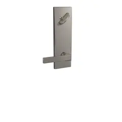 Schlage Residential FCT59NBK619CEN Schlage Custom  Custom Northbrook Lever with Century Escutcheon Interior Active Trim with 16680 Latch and 10269 Strike Satin Nickel Finish