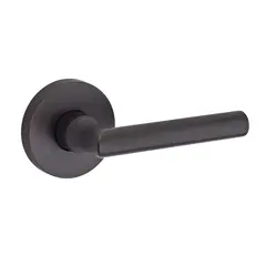 Baldwin FDTUBCRR112 Full Dummy Tube Lever and Contemporary Round Rose Venetian Bronze Finish