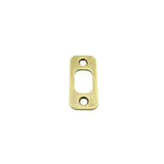 Schlage Residential - J Series J250026609 Radius Deadbolt Strike Antique Brass Finish