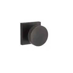 Baldwin HDCONCSR112 Half Dummy Contemporary Knob and Contemporary Square Rose Venetian Bronze Finish