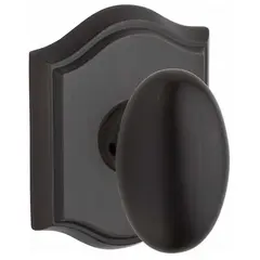 Baldwin HDELLTAR112 Half Dummy Ellipse Knob and Traditional Arch Rose Venetian Bronze Finish