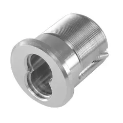 GMS ICM726DST 7 Pin Small Format  Interchangeable Core Mortise Cylinder Housing with Straight Cam Satin Chrome Finish