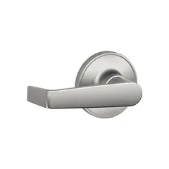 Schlage Residential - J Series J10MAR630 Passage Lock Marin Lever with 16254 Latch and 10101 Strike Satin Stainless Steel Finish