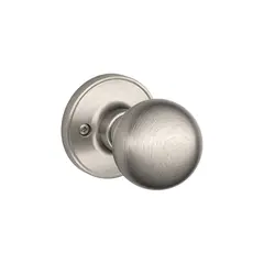 Schlage Residential - J Series J170CNA619 Half Dummy Lock Corona Knob Satin Nickel Finish