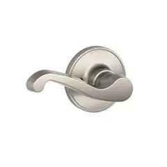 Schlage Residential - J Series J170LAS619RH Right Hand Half Dummy Lock LaSalle Lever Satin Nickel Finish