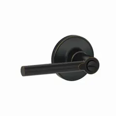 Schlage Residential - J Series J40BRW716 Broadway Lever Privacy Lock with 16254 Latch and 10101 Strike Aged Bronze Finish