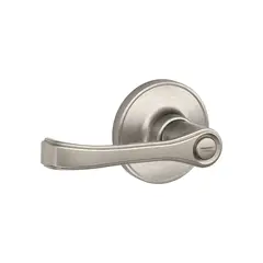 Schlage Residential - J Series J40TOR619 Privacy Lock Torino Lever with 16254 Latch and 10101 Strike Satin Nickel Finish