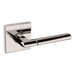 Baldwin L021055RDM Preconfigured L021 Lever with R017 Rose Right Hand Half Dummy Lock Lifetime Bright Nickel Finish