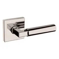 Baldwin L029055RDM Preconfigured L029 Lever with R017 Rose Right Hand Half Dummy Lock Lifetime Bright Nickel Finish