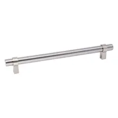 Pride Industrial P72278SN 9-1/8" Bar Cabinet Pull Square Leg with 7-1/2" Center to Center Satin Nickel Finish