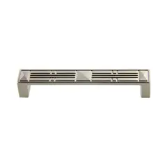 Pride Industrial P81929SN 5-3/8" Craftsman Cabinet Pull with 5" Center to Center Satin Nickel Finish