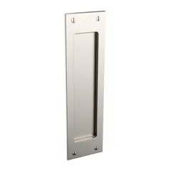 Baldwin PD005056FD Large Santa Monica Full Dummy Sliding Door Lock Lifetime Satin Nickel Finish