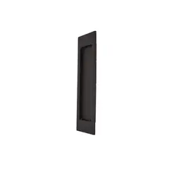 Baldwin PD005190IPS Large Santa Monica Half Pair Passage Sliding Door Lock Satin Black Finish