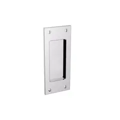 Baldwin PD006260PASS Small Santa Monica Passage Set 2-1/2" Backset Sliding Door Lock Bright Chrome Finish