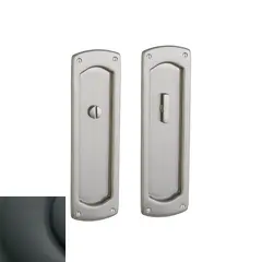 Baldwin PD007102PRIV Palo Alto Privacy Set 2-1/2" Backset Sliding Door Lock Oil Rubbed Bronze Finish