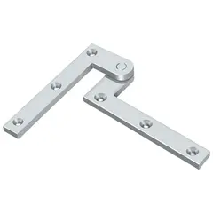 Deltana PH40U26 4-3/8" x 5/8" x 1-7/8" Hinge; Bright Chrome Finish