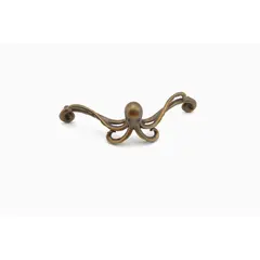 SCHAUB 918-ED Schaub  4-1/4" Center to Center Symphony Nature Octopus Cabinet Pull Estate Dover Finish