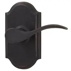 Weslock R7100H1H1SL20 Right Hand Carlow Premiere Passage Lock with Adjustable Latch and Full Lip Strike Oil Rubbed Bronze Finish