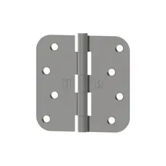 Hager RC18423121558.BX Box of Two 3-1/2" x 3-1/2" 5/8” Radius Full Mortise Residential Plain Bearing Hinge Satin Nickel Finish