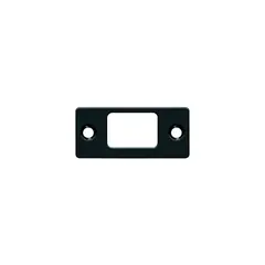 Deltana SP2753U19 Strike Plate; Deadbolt; 2-3/4" x 1-1/4"; Black Finish