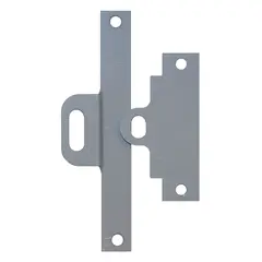 Don-Jo TL2 Temporary Lock Latch and Strike Combo Prime Coat Finish