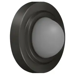 Deltana WBC238U10B Convex Flush Bumper 2-3/8" Diameter; Oil Rubbed Bronze Finish