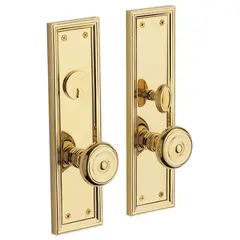 Baldwin 6547003ENTR Nashville Single Cylinder Entry Mortise Trim Lifetime Brass Finish