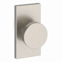 Baldwin FDCONCFR150 Full Dummy Contemporary Knob and Contemporary 5" Rose Satin Nickel Finish