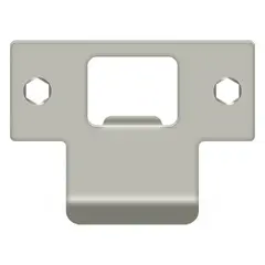 Deltana TSPE200U15 Extended T-Strike (2-3/4" x 2" ); Satin Nickel Finish