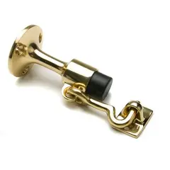 Ives Commercial WS4493 Solid Wall Stop and Holder with Drywall Mounting Bright Brass Finish