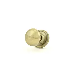 Weslock 00605IA--0020 Impresa Half Dummy Lock Antique Brass Finish