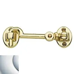 Baldwin 0951260 3-1/2" Swivel Cabin Door Hook Bright Chrome Finish