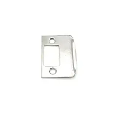 Schlage Commercial 10095626 Square Corner Full Lip Deadbolt Strike Satin Chrome Finish