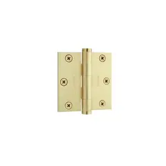 Baldwin 1030044I 3" x 3" Mortise Square Hinge Lifetime Satin Brass Finish