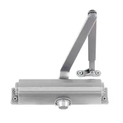 LCN Closers 1261RWPAAL Parallel Arm Adjustable 1-5 Surface Mounted Regular Door Closer with TBSRT Thru Bolts 689 Aluminum Finish