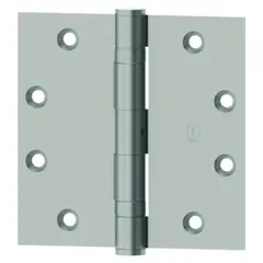 Hager 127931210D.BX Box of Two 3-1/2" x 3-1/2" Full Mortise Five Knuckle Plain Bearing Standard Weight Hinge Black Nickel Finish