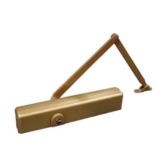 LCN Closers 1461RWPALTBRZ Parallel Arm Adjustable 1-6 Surface Mounted Regular Door Closer with TBSRT Thru Bolts 691 Light Bronze Finish