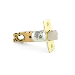 Schlage Commercial 16203605 S Series Square Corner Adjustable Dead Latch Bright Brass Finish